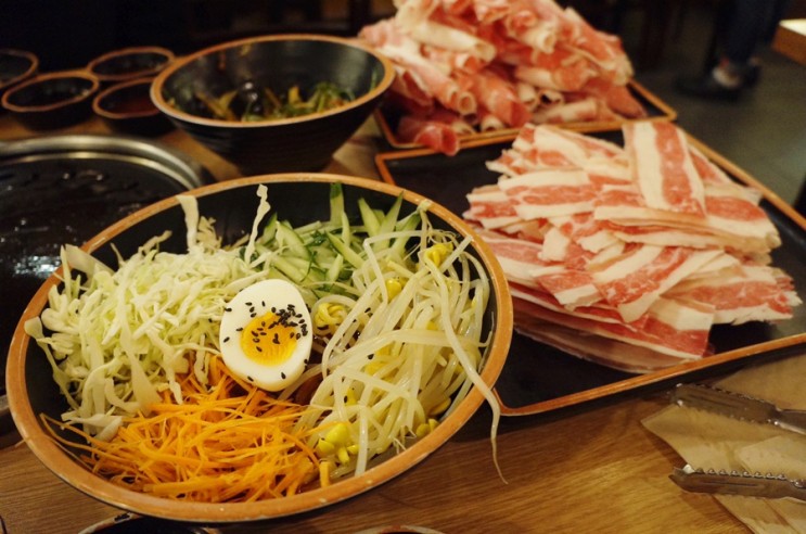 포항맛집, 차돌박이는 쫄면에 말아먹는게 국룰:) , 효자동이차돌