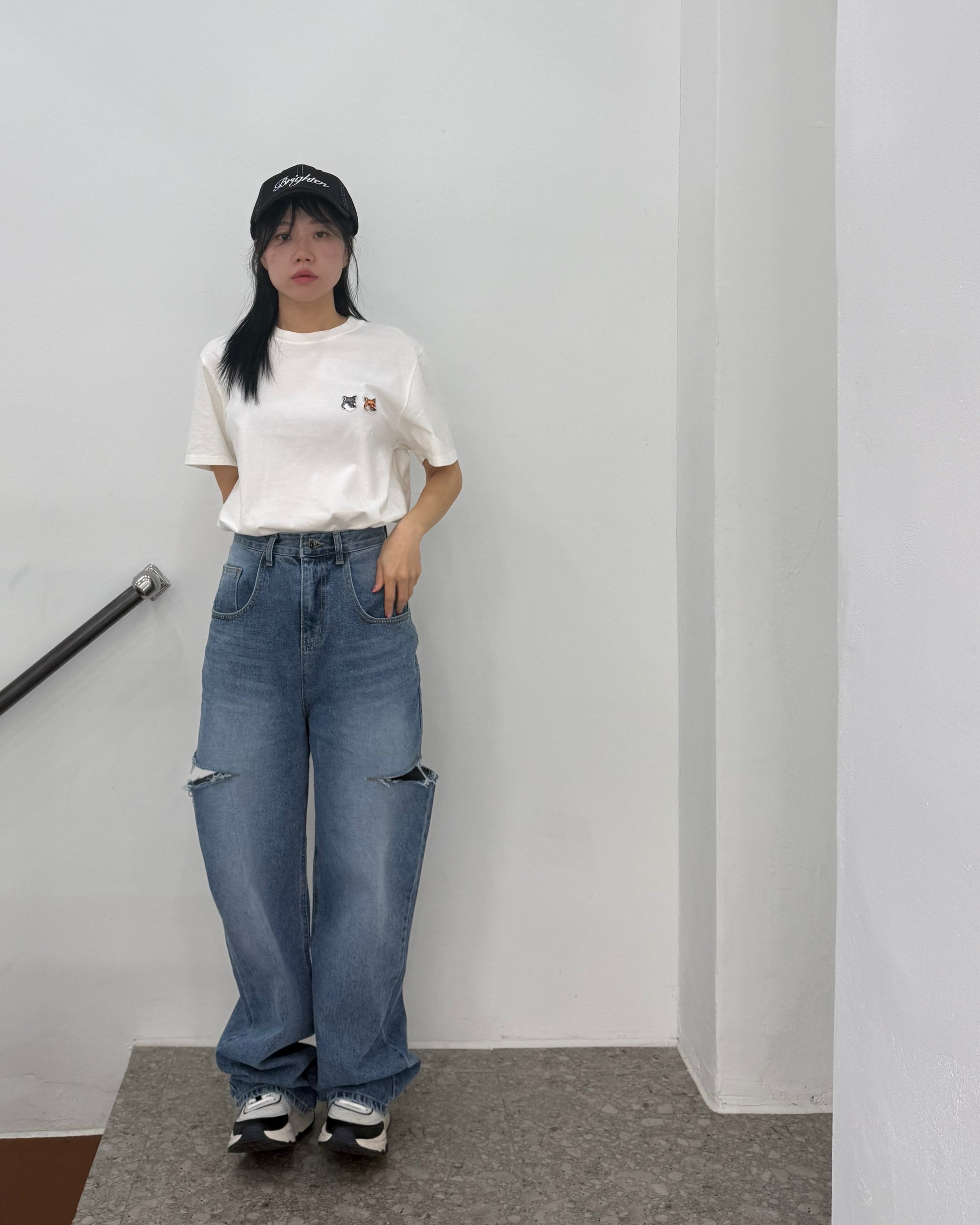 [포베레] 로아 데님 팬츠