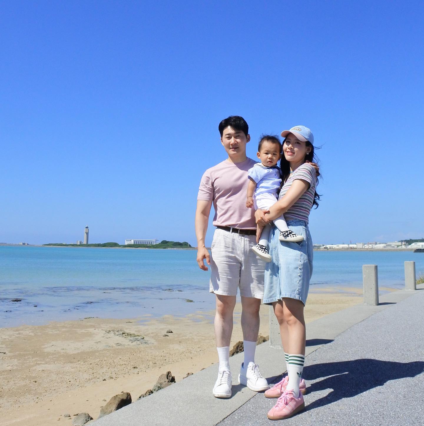 아직도 사진 안 끝났어요👨👶🏻🧒
#오키나와여행#우미가지테라스
