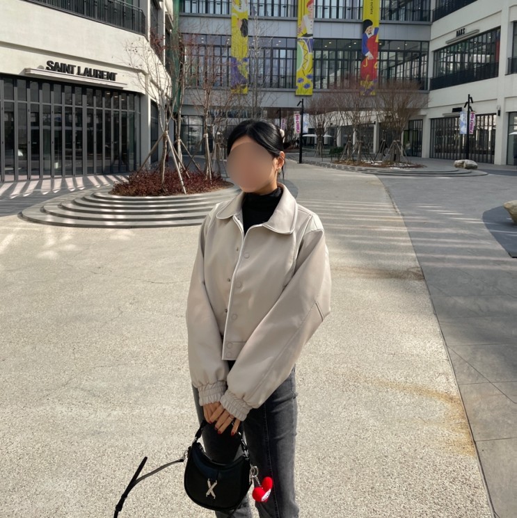 비바브라운 바시티 비건 레더자켓 간절기아우터 무신사 할인중!