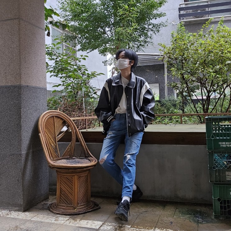 [STANDARDERROR] 캐주얼룩에 필수이자 친환경적인 비건 레더자켓 리뷰!