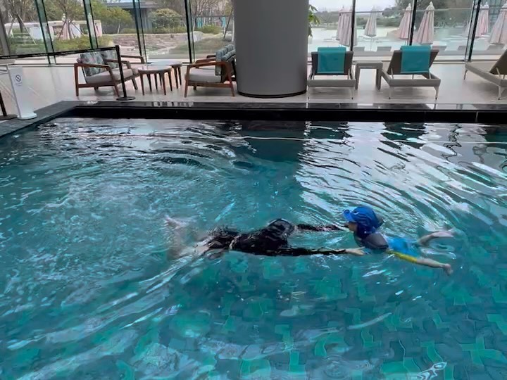 #가족여행 비행기 안타도 넘 좋았던
#빌라드쥬아난티 🌿💚🏊‍♀️💙

__wedu 💕