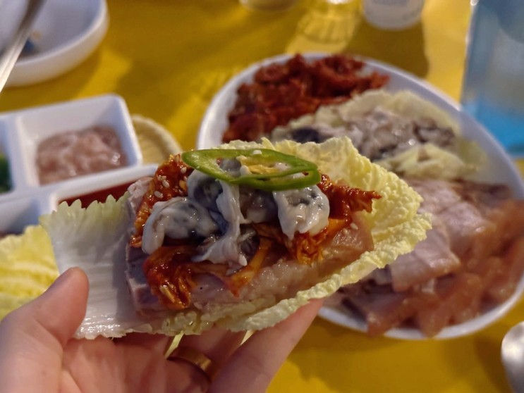 전포 저수지 노상 술집 웨이팅 꿀팁과 굴보쌈 후기