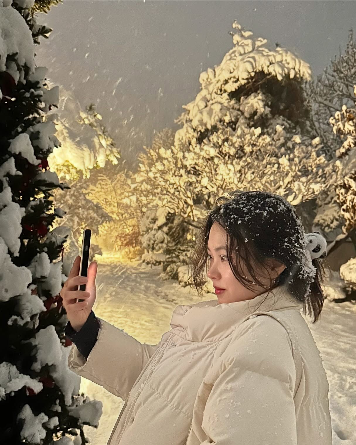 11/27 첫눈 ☃️❄️