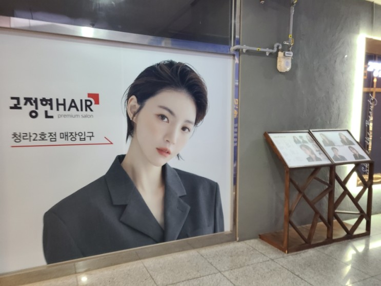 [헤어케어] 인천 청라 미용실 고정현헤어 청라2호점에서 염색했어요^^ (아린 디자이너 후기)
