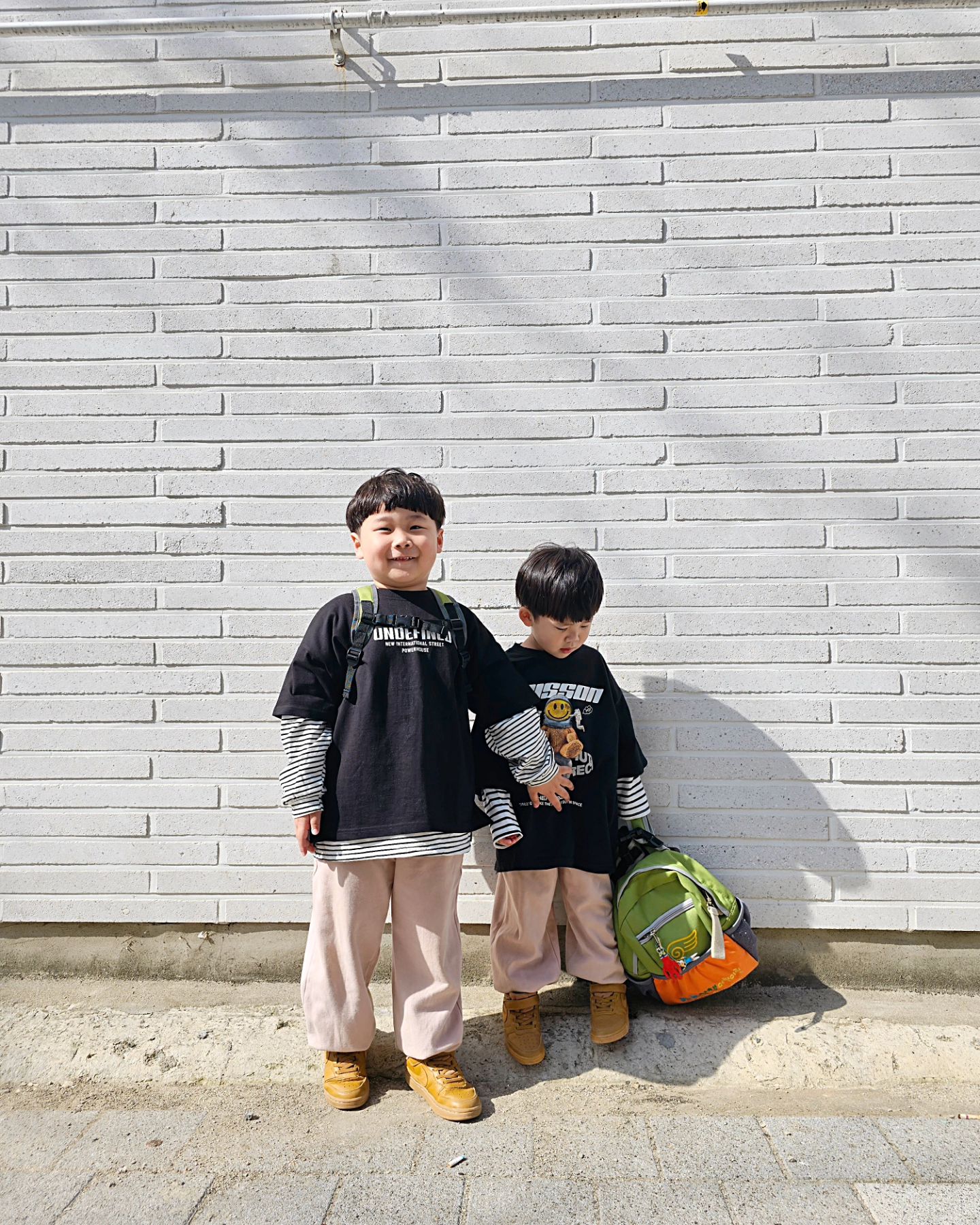 지난주 금요일 등원샷😅