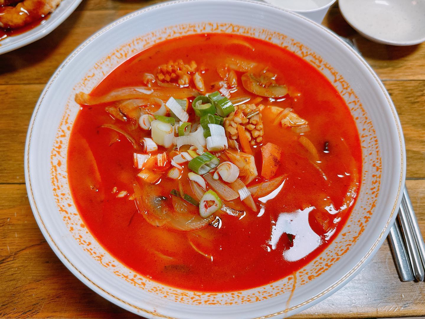 #중식당러버😋#황실짬뽕#짬뽕#짜장면#미니탕수육👍#호랑이중식당#군만두🥟#맛스타그램🍴#먹스타그램🍴#맛있당💕