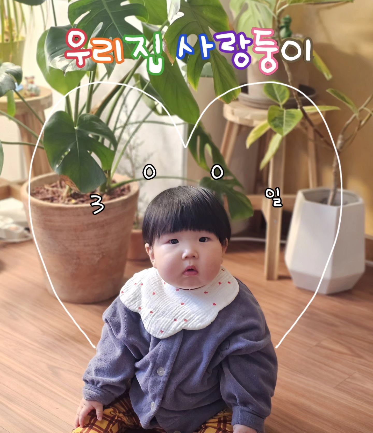 .
우리집 사랑둥이&귀염둥이&재간둥이
태어난지 벌써 300일🤍