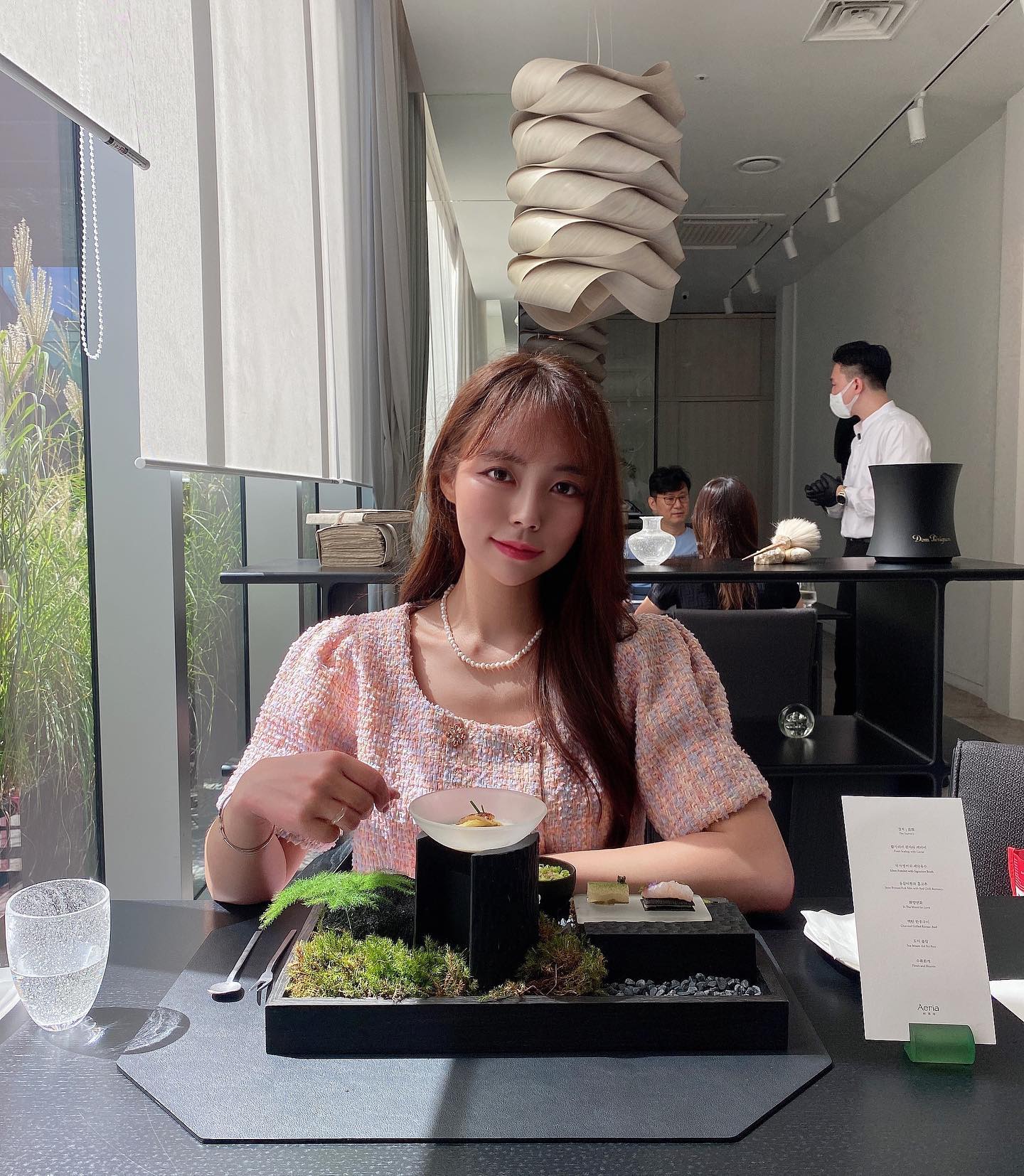 스테끼 썰러갈때 준비물 진주목걸이🫧🔮
