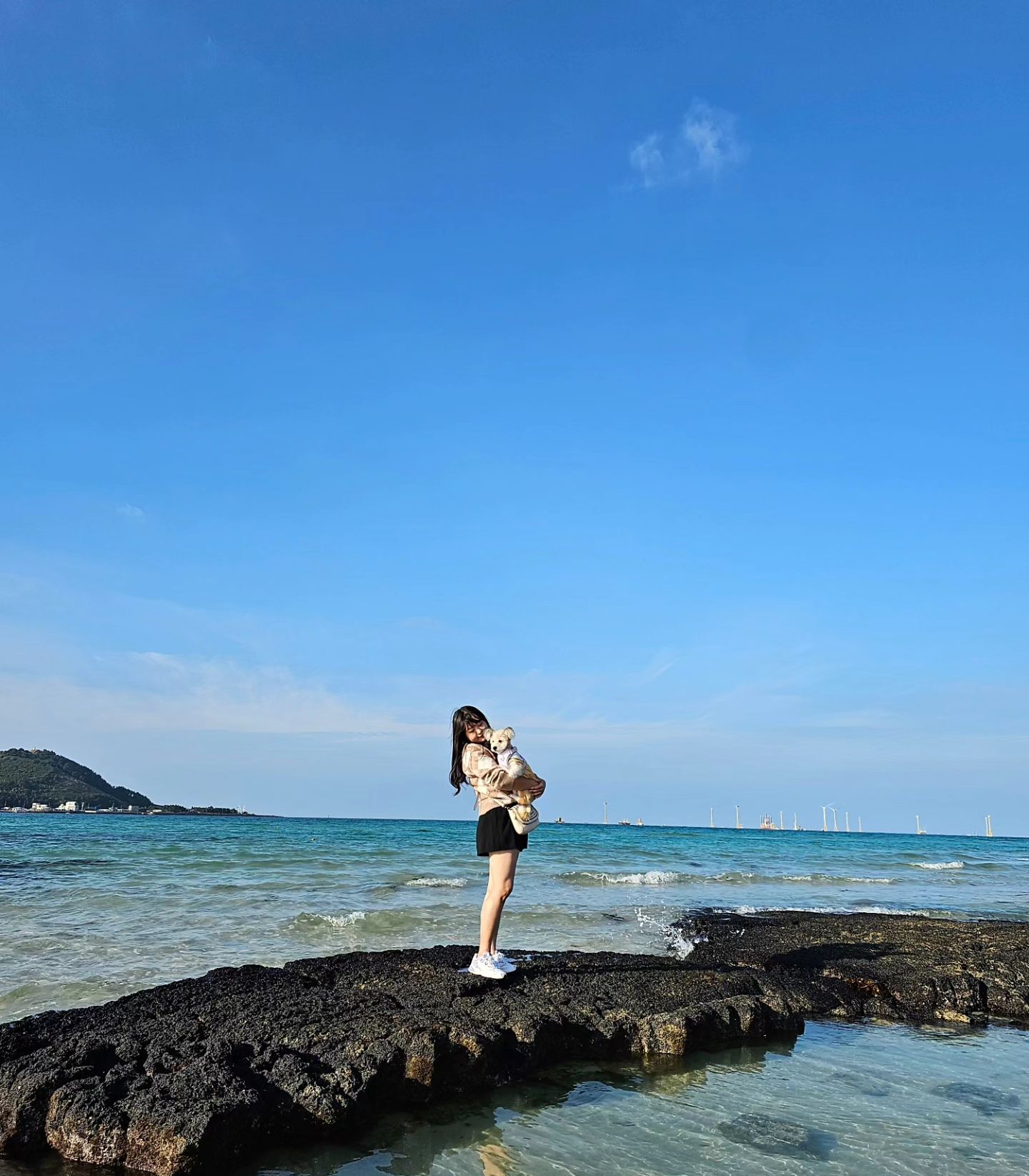 #바라랑제주여행 
오늘은 협재해변이랑 김녕해변에 다녀왔어요❤️