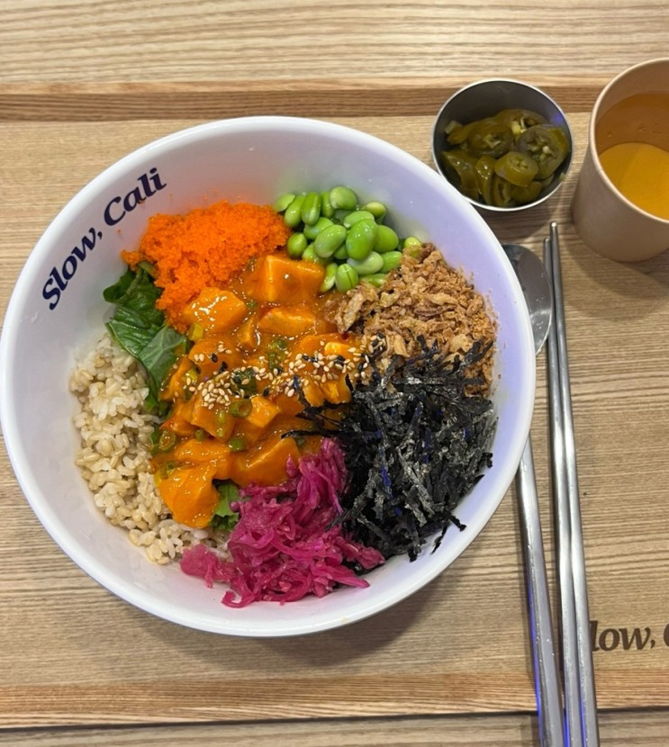 [서울 문래] 슬로우캘리 :: 샐러드•포케 맛집