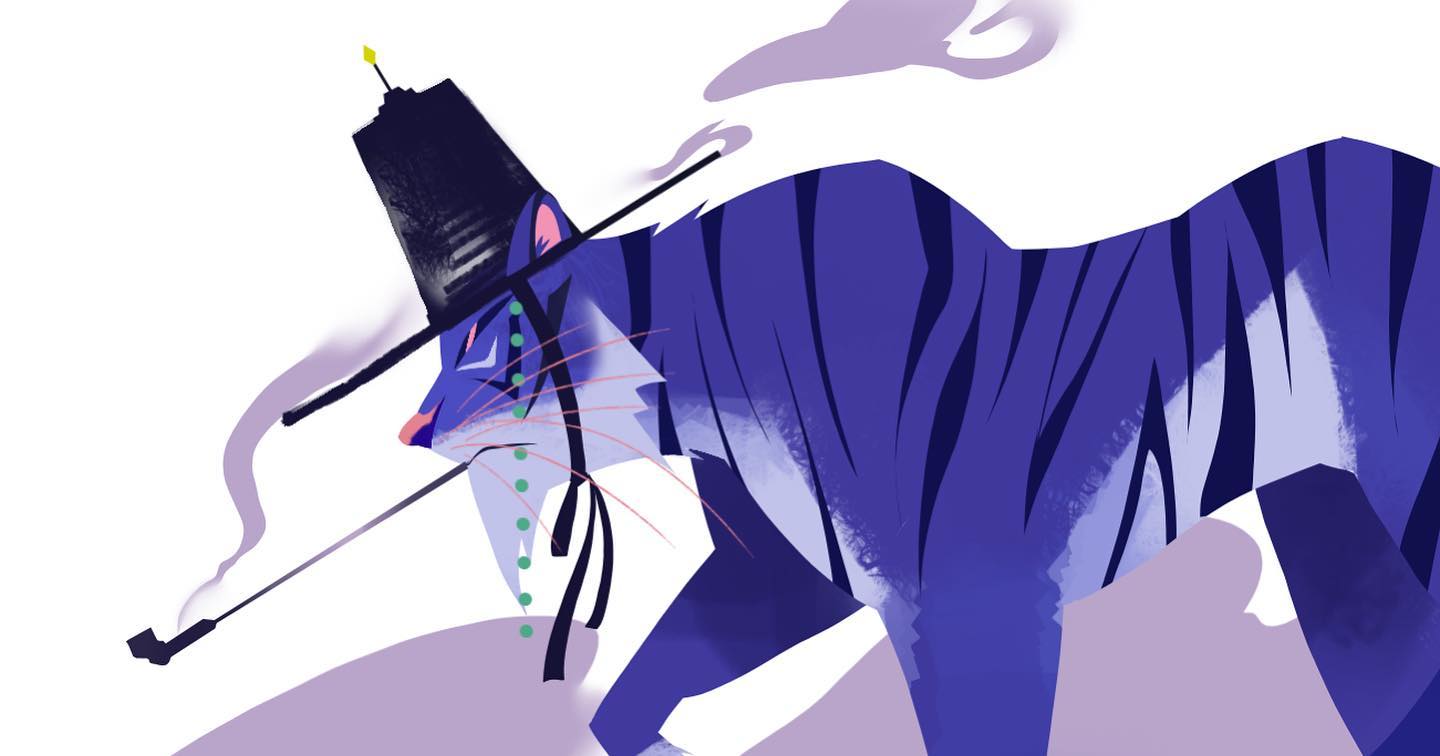 호랑이님 행차🐯🐯🐯

#tiger #illust #design #graphicdesign #motionlovers #buckuback #creative #digitalart #2d #motiongraphics #motion #모션 #그래픽 #일러스트 #호랑이 #디자인 #스터디그램 #artwork #artistsoninstagram #motionmate #illustration_daily