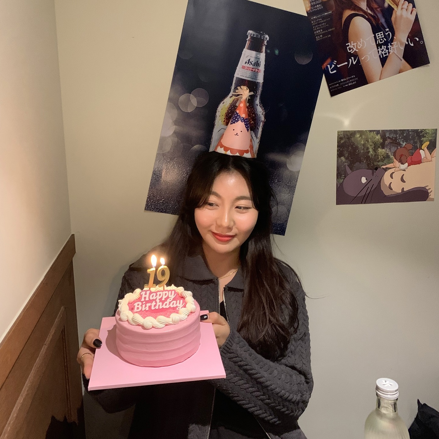 29살 해주려다 
19살 초를 사버렸다는 ㅋㅋㅋㅋ
오히려 좋은걸🥳

#hbd #생일케이크 #미리생일파티🎂