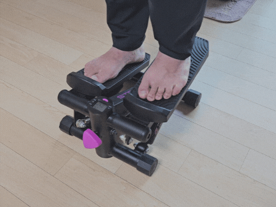 뱃살빼기 펌프맥스 에어 스텝퍼 홈트 유산소 운동하자