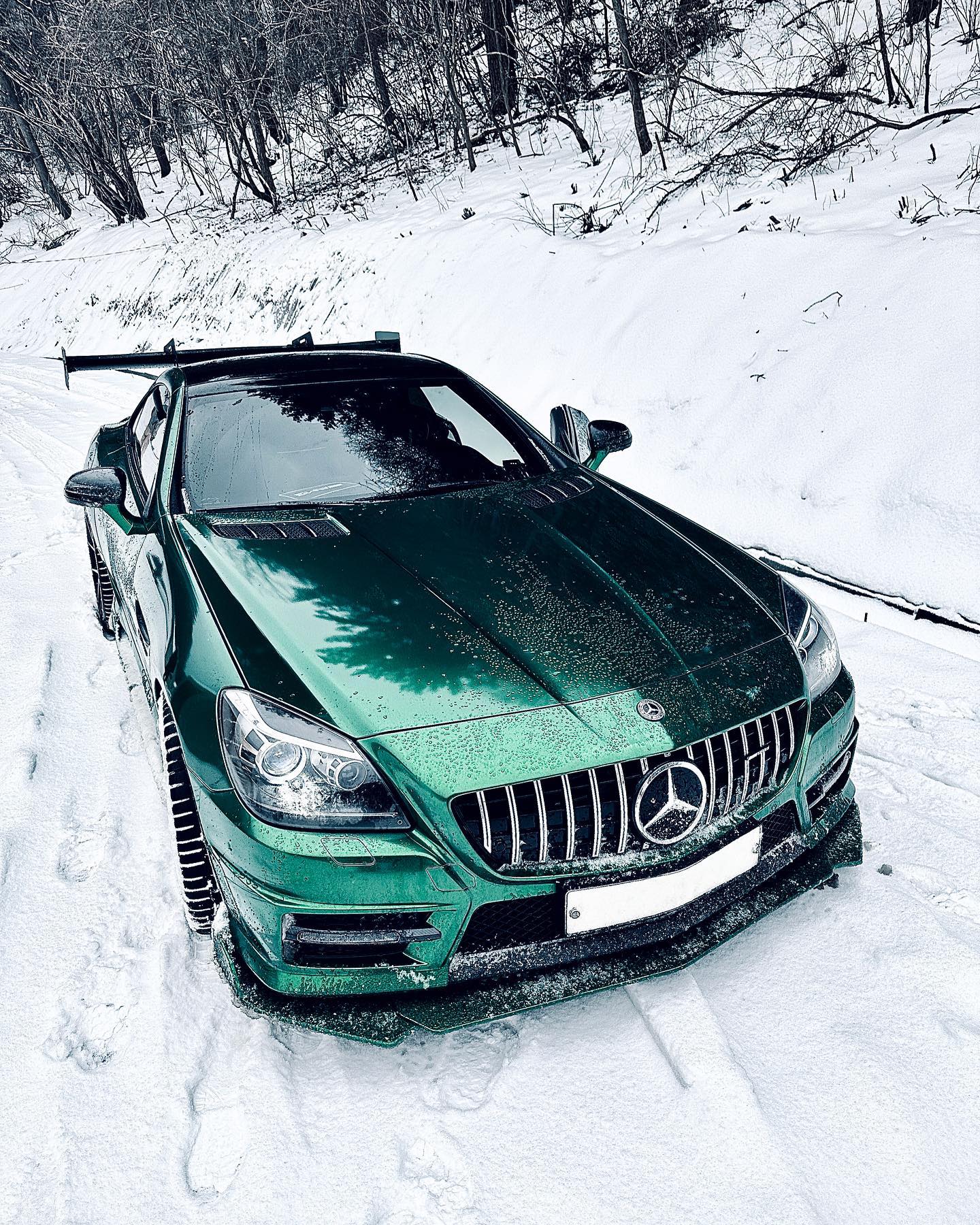 #slk #amg #slk55 #snow
