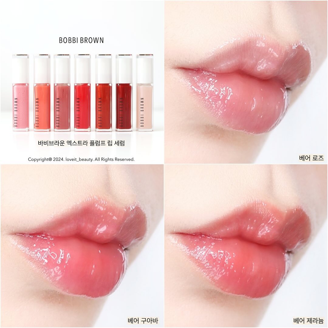 #제품협찬 bobbibrownkorea 

입술 위로 탱글하게 올라오는 
볼륨광채를 원한다면 바비브라운 엑스트라 플럼프 립 세럼💛

촉촉하게 올라오는 맑고 투명한 윤광과 
오래 지속되는 수분코팅막까지 
컬러 립밤과 립 케어를 동시에 할 수 있는 제품이에요. 

컬러 자체가 진하지 않아 민낯에 생기를 주기에도 좋고 
기존 립에 생기나 볼륨광을 올려주기에,
데일리로 연출하기에도 좋은 활용도 높은 아이템💋

저의 픽은 베어 피치 색상으로 
오렌지피치 컬러가 돋보이는 것이 매력적이랍니다🥰

기존 베어 핑크 색상에서 
6가지 신규 컬러로 만나볼 수 있는 워터글로우 립 세럼🫶🏻
물 먹은 듯 촉촉한 립 메이크업 완성해 보세요 ✨

#엑스트라플럼프립세럼 #바비브라운 #bobbibrown #립세럼 #립세럼추천 #바비브라운립세럼 #워터글로우립세럼