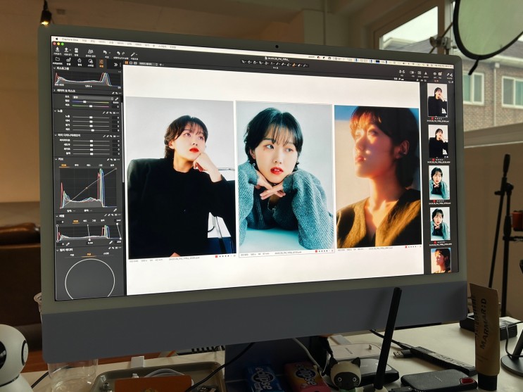 진정한 나를 찾는 경험, 바이올렛 스탠다드 스튜디오에서 프로필 촬영