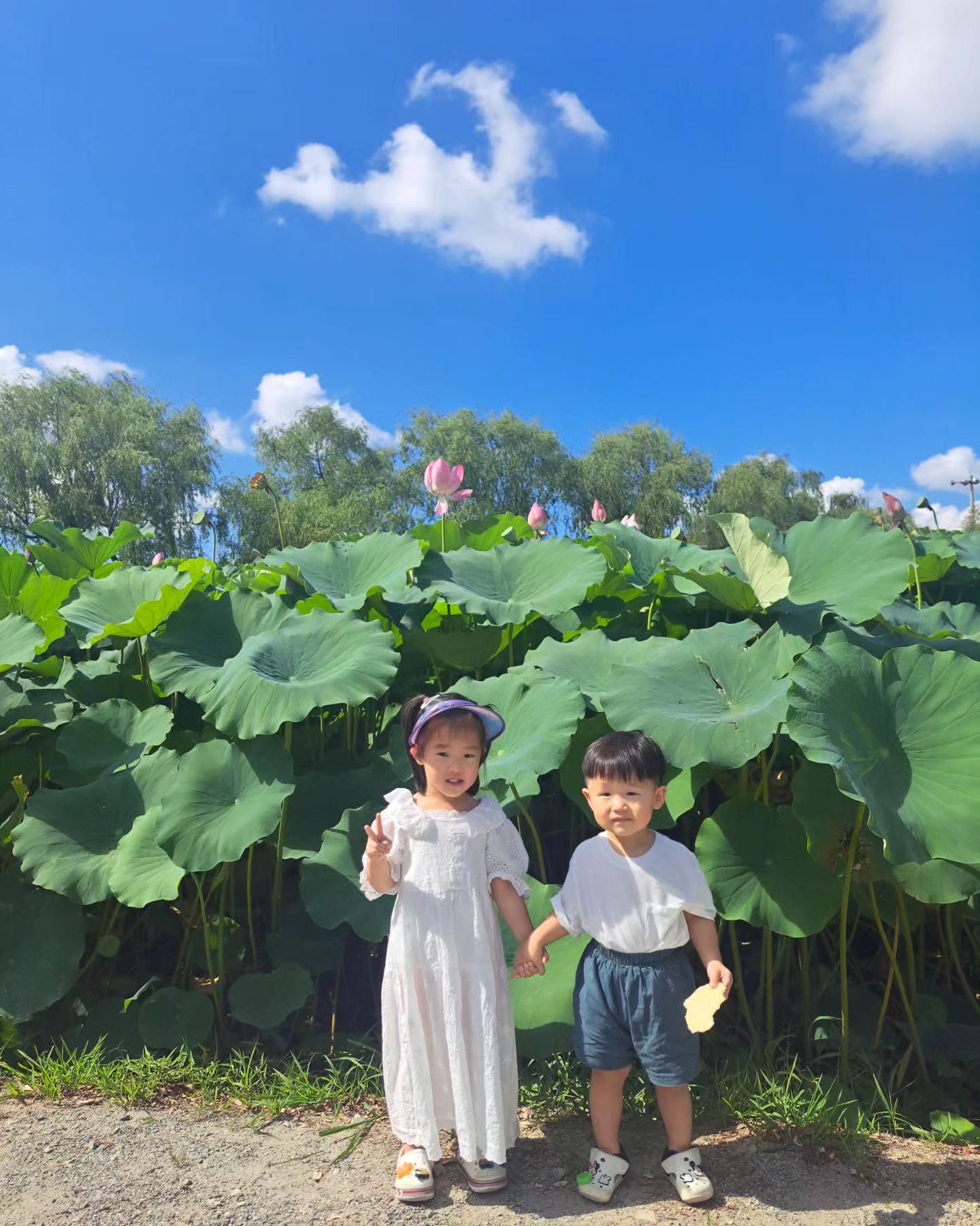 #일상 
31JUL24

뜨거운 태양아래
외할부지,할무니와 함께 소중한 시간보내기💚

가만히 서있어도 땀이 주르륵이었지만
주차장에서 만난 시원한 아이스크림을 한입하고
아이들은 아이스크림 하나에 신난다고🍦🤍

아이들 방학엔 엄빠와 함께하기😘

#평일스타그램 #남매일상 #방학 #유치원방학 #어린이집방학 #친정찬스 #부여 #궁남지 #연꽃