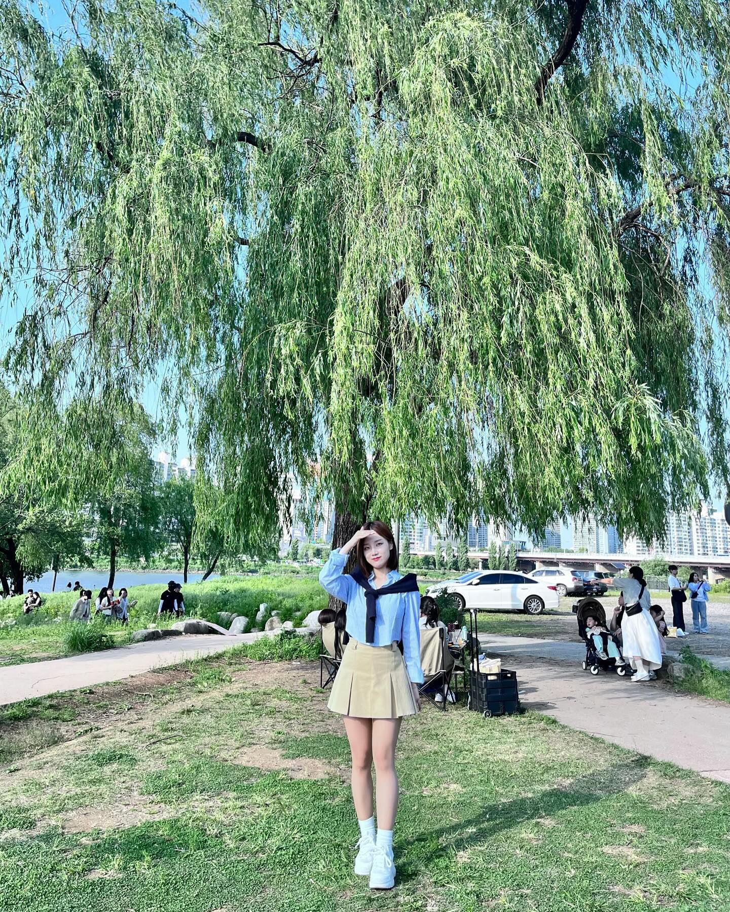 초록초록한 녹음이 가득한 5월과 초여름이 
너무너무 좋아요 😆💚💚🌿🌿🫶🏻🍀☘️