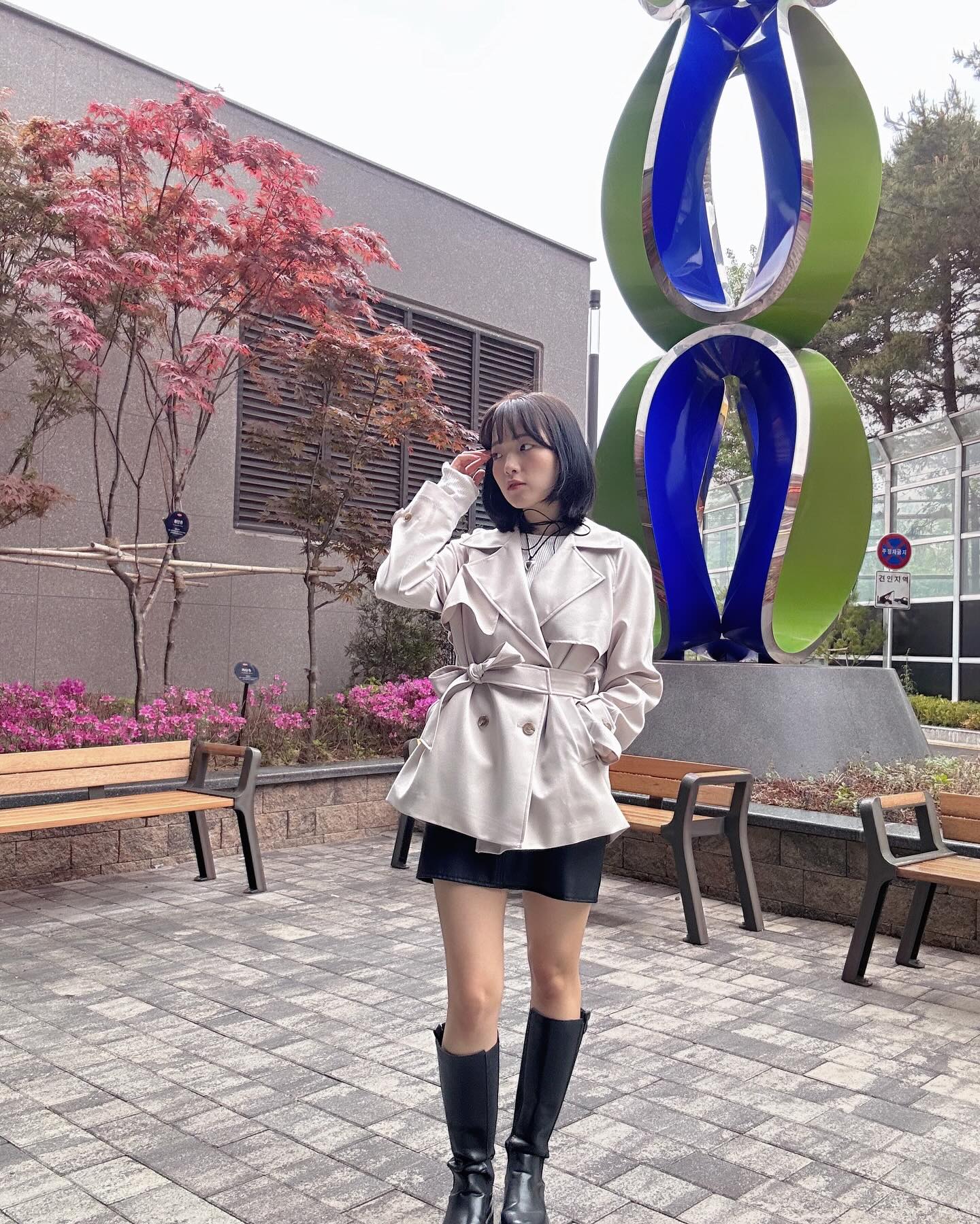 봄이 오나 했는뎅🍀