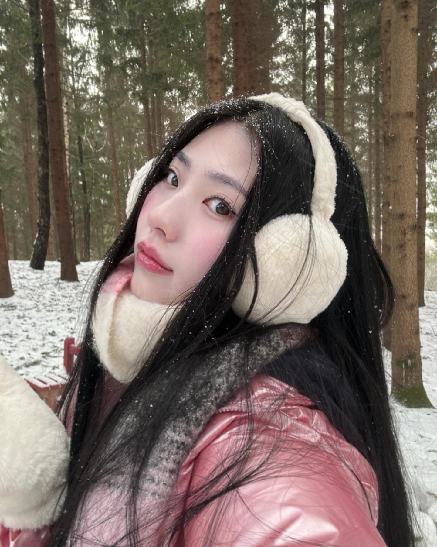 온통 하얘 ❄️🧣🧤☃️🦊🌨️