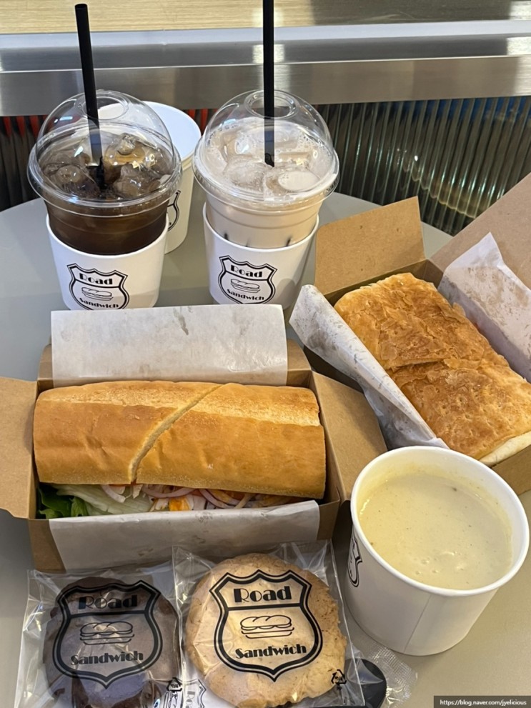 [서울역 샌드위치] 바게트 샌드위치가 맛있는 "로드샌드위치 서울역점"