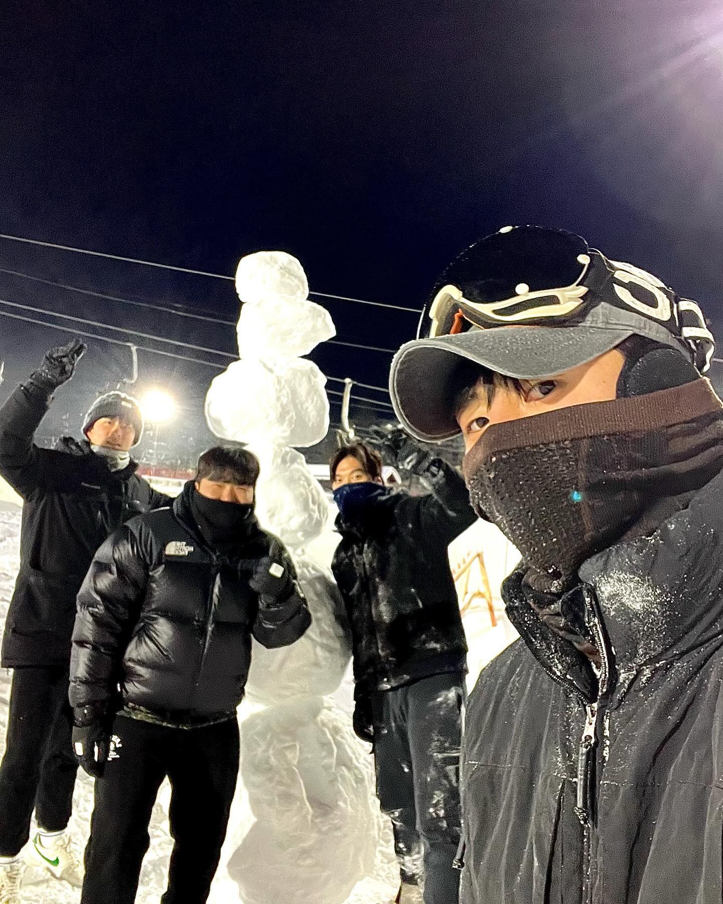 #눈사람 #☃️ 
6단 눈사람은 처음이지?