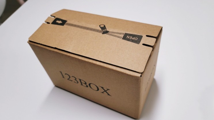 테이프없이 3초 포장 택배박스123BOX 추천해요!