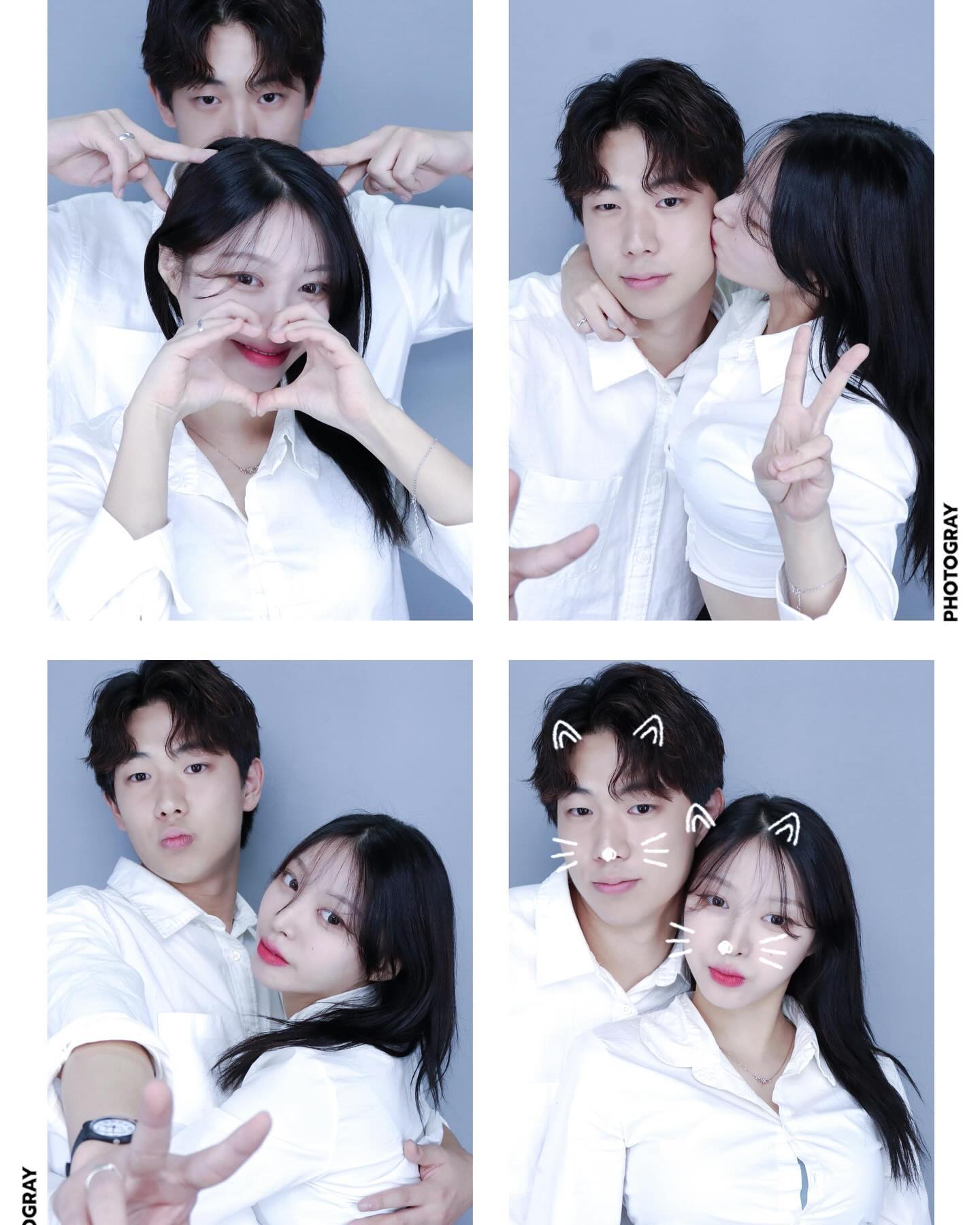소개받고 첫 만남과 같은 데이트코스 같은 포즈🐱❤️
D+291