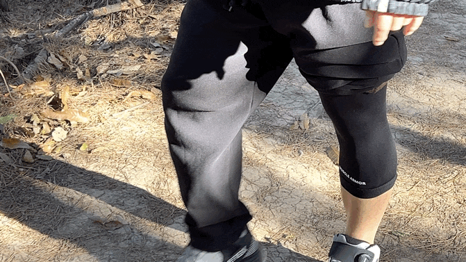 등산 무릎보호대 추천 / 머슬아머 코퍼 컴프레션 무릎보호대 후기