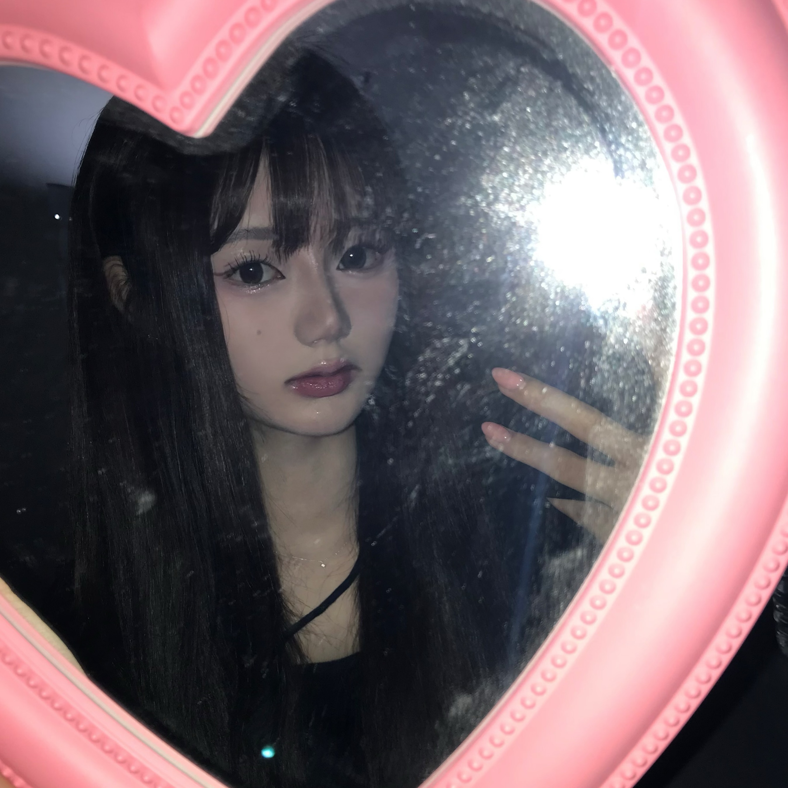 #거울 #닦을게요 #🥵