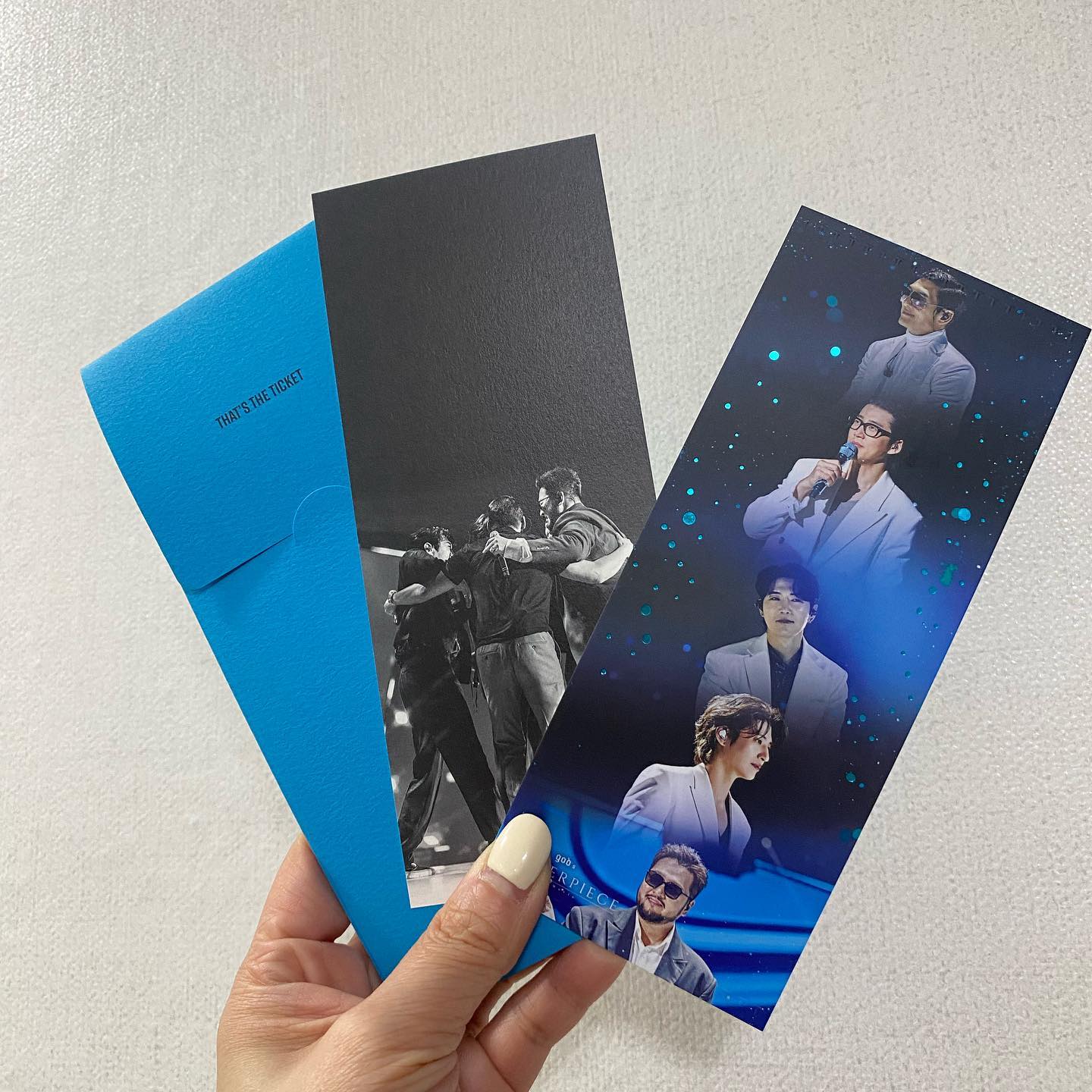 지오디 마스터피스 더 무비 🩵
-
1주차 개봉하자마자 바로 달려가서 영화보고 겟함🥹🥹
콘서트의 감동이 그대로 ㅠㅠ
.
#god#지오디#godmasterpiece#god마스터피스더무비#TTT
