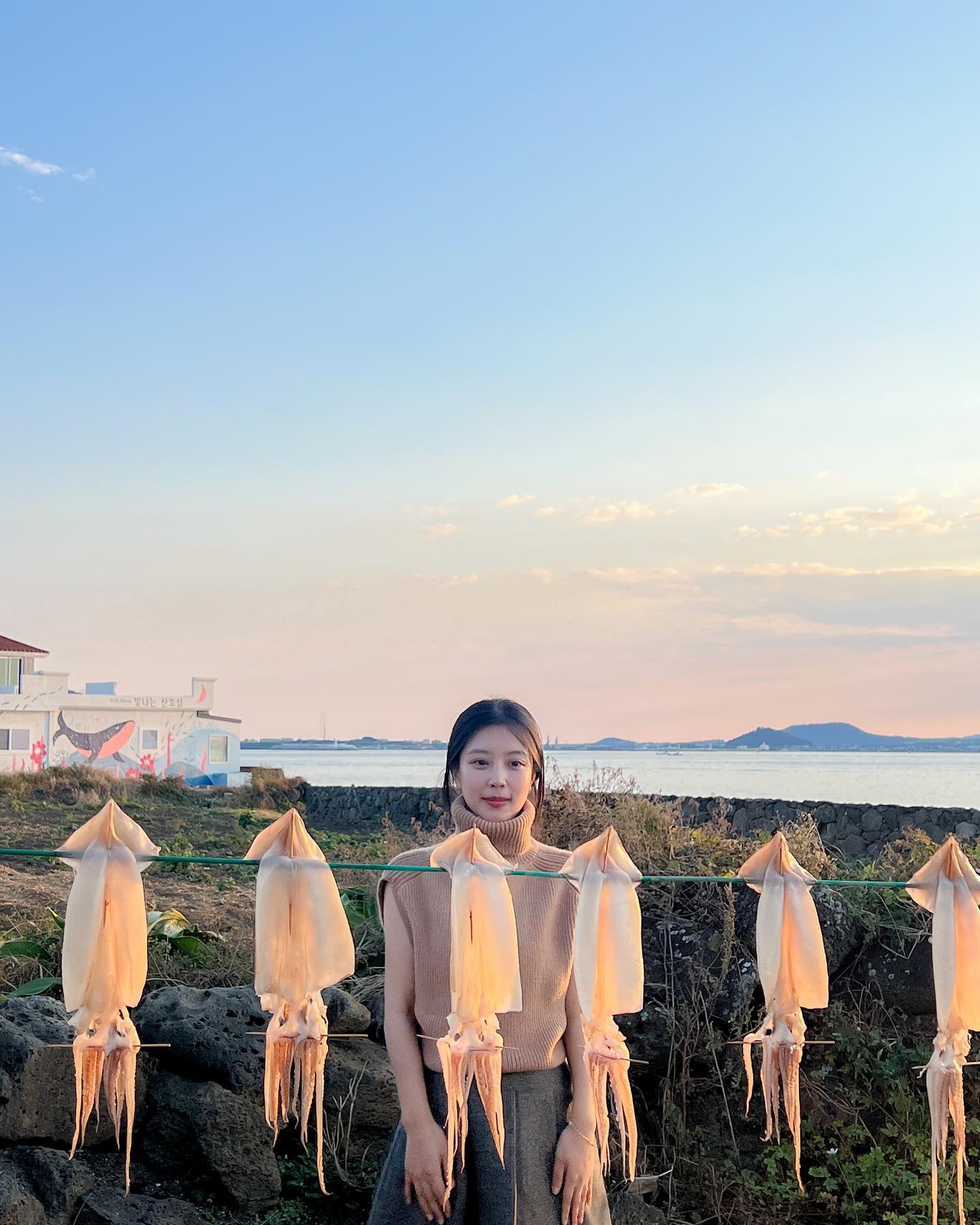 우도에서 만난 오징어 친구들🦑