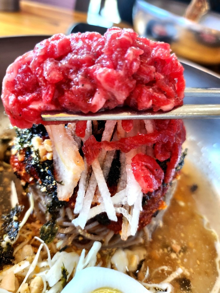횡성 맛집 조가네 - 육회,육회막국수 추천 (생생정보통 횡성 맛집)