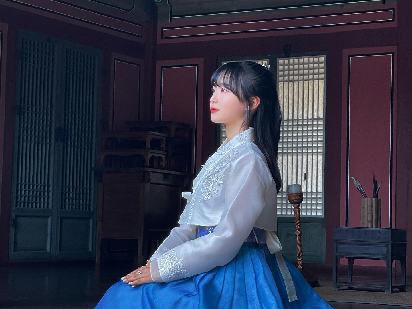 그렇게 입고싶었던 한복입고 활보하기🥹
야~깐 나 공주 된 기붕!!!🩵