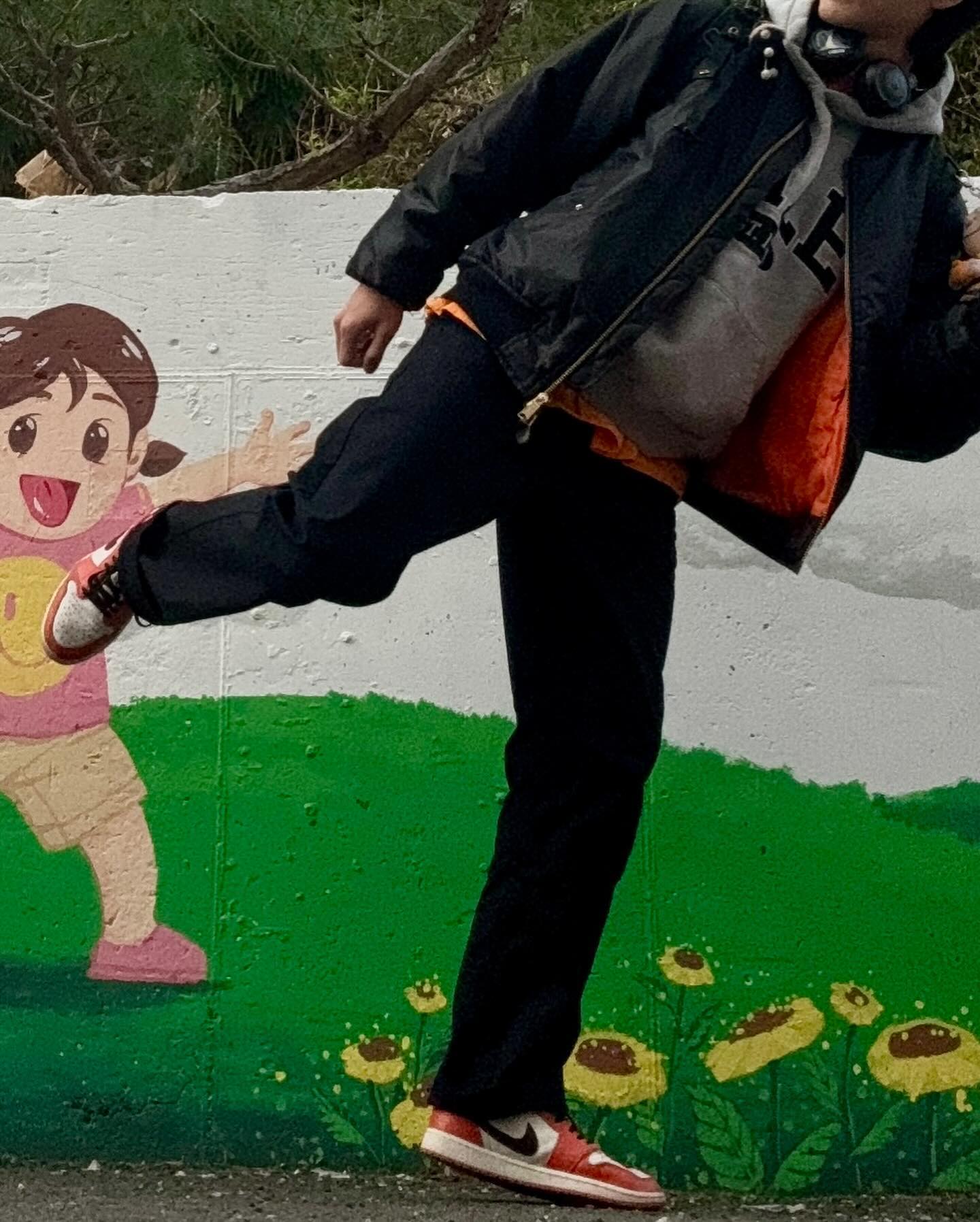 뒷차기 아닙니다