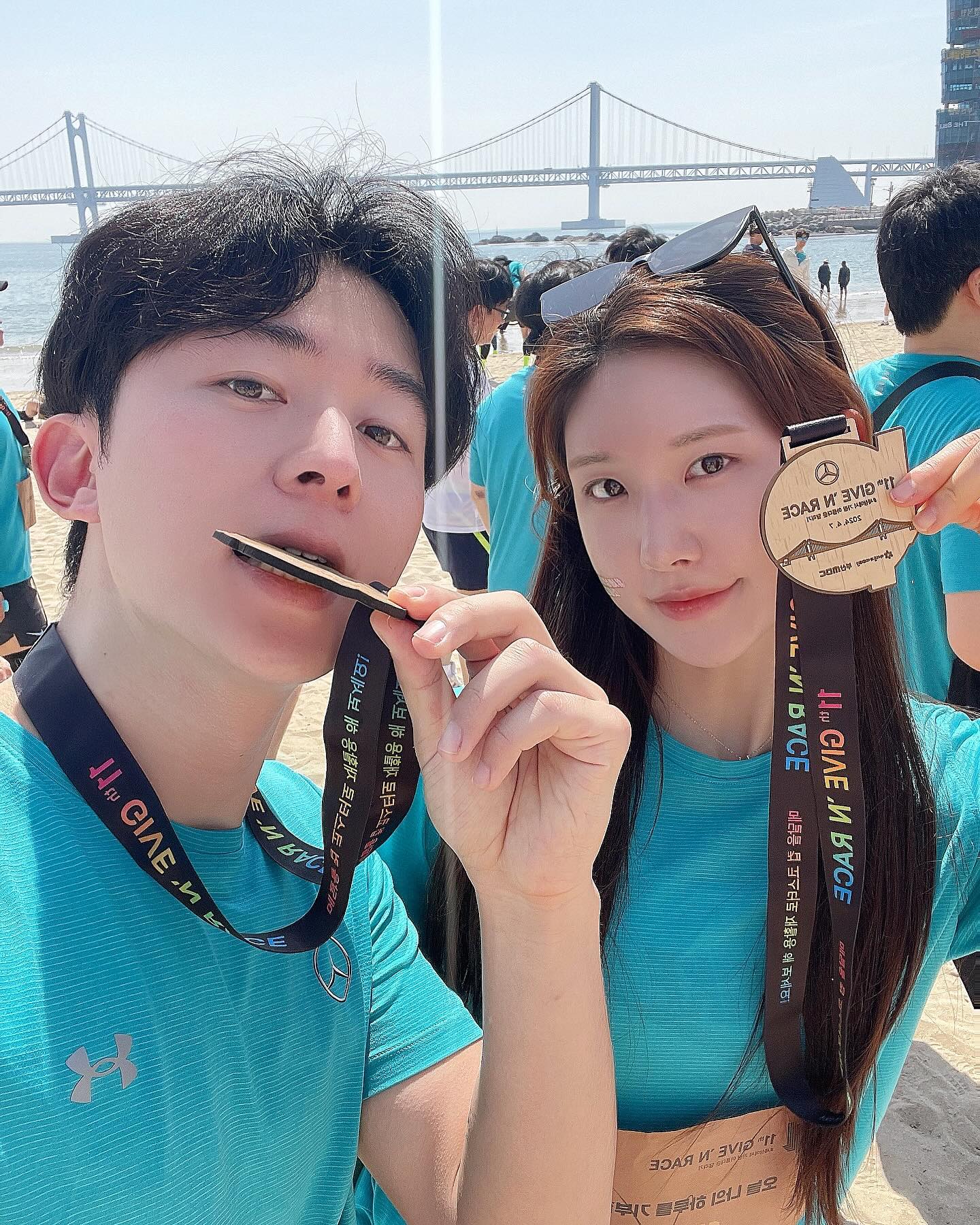 작년엔 바프 올해는 기부런 성공🤭🩵