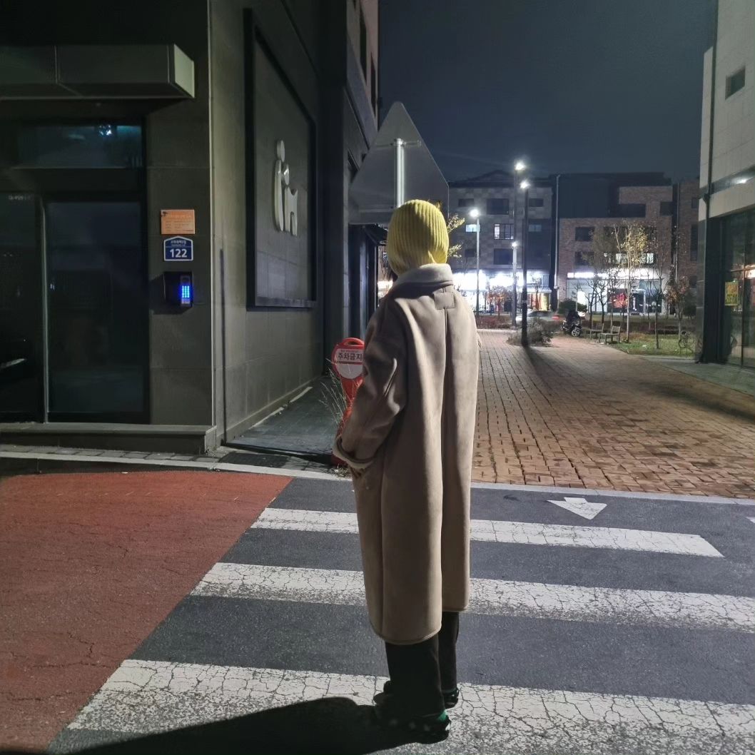 추운날 모자는필수~ .
.
.
#오오티디
#겨울코디
#바라클라바 
#비니코디