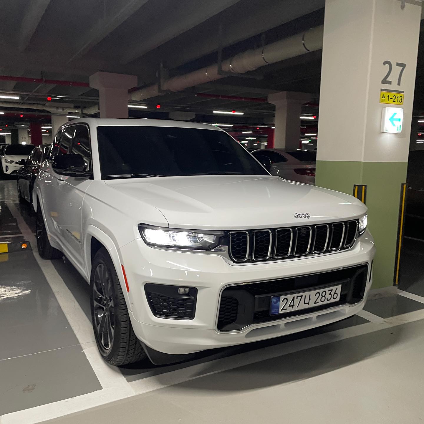 오늘 출고한 우리 붕붕이♥
#지프 #지프그랜드체로키오버랜드 #풀옵션 #jeep
