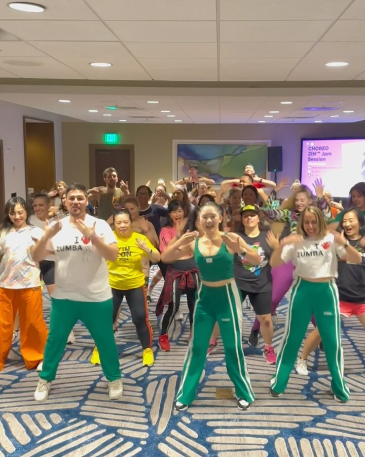 .
#ZINJAM #ZINCON2024
I still can't believe that ZINCON is over. It feels like a dream to me because it was such an incredible experience✨

First of all, I want to sincerely thank everyone who chose to join my jam session and thank everyone for dancing with me. I am so, so grateful. The energy, passion, and love for Zumba that you all showed me was absolutely amazing. I can't forget the happy smiles on your faces during those three hours 🥹

I feel so honored and happy to have shared this special moment with you. Thank you for being a part of this chapter in my Zumba journey🙏

I also want to give a huge thank you to my dear friends zjgonzaloalcaino and zjlucia.marzoa. You were such a great support for me, and we truly were an amazing team🫶🏻

And to my always supportive crew— jenniferkim_official zumba_sooyeon teddy_2hk zes.jojo jlinweichieh — I can't thank you enough for always having my back 😭❤️❤️

Also a big thank you to koreazj_chris and jjkim_zj for coming to the session to cheer me on😌

Lastly, I want to express my deep gratitude to zumba zincommunity msnancyny zumbabeto z.eventsfanclub for believing in me and giving me this amazing opportunity🙏

Thank you ❤️ Love you ❤️