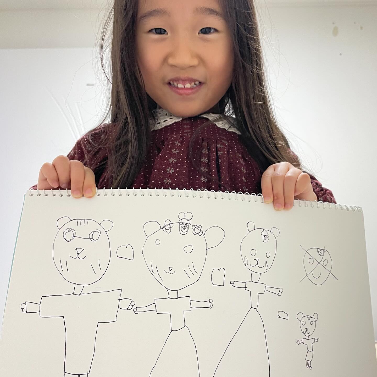 채하가 그린 우리가족👨‍👩‍👧‍👧