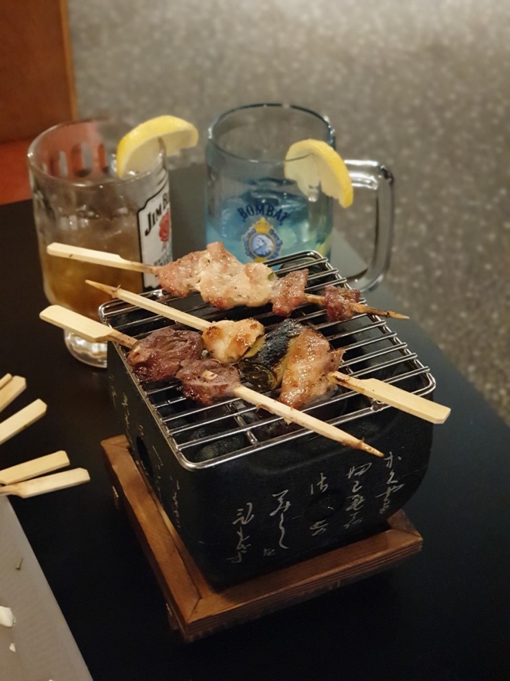 숯불꼬치에 하이볼 한잔하기 좋은 부천 송내맛집 [일구칠칠] 1977