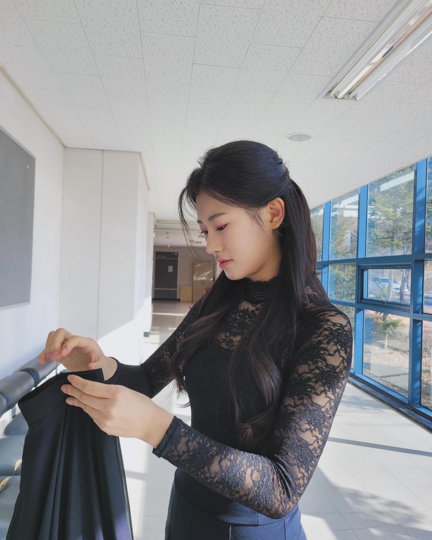 🩵
.
.
.
#style #ootd #메이크업 #뷰티  #연영과 #모델지망생
