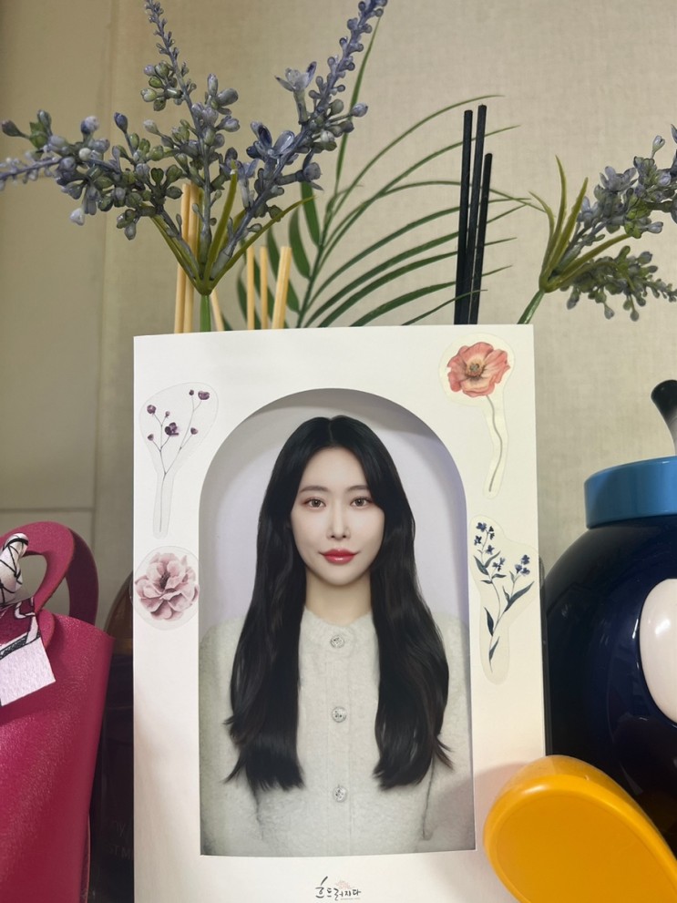 을지로사진관 추천 '흐드러지다' 컬러증명사진 맛집