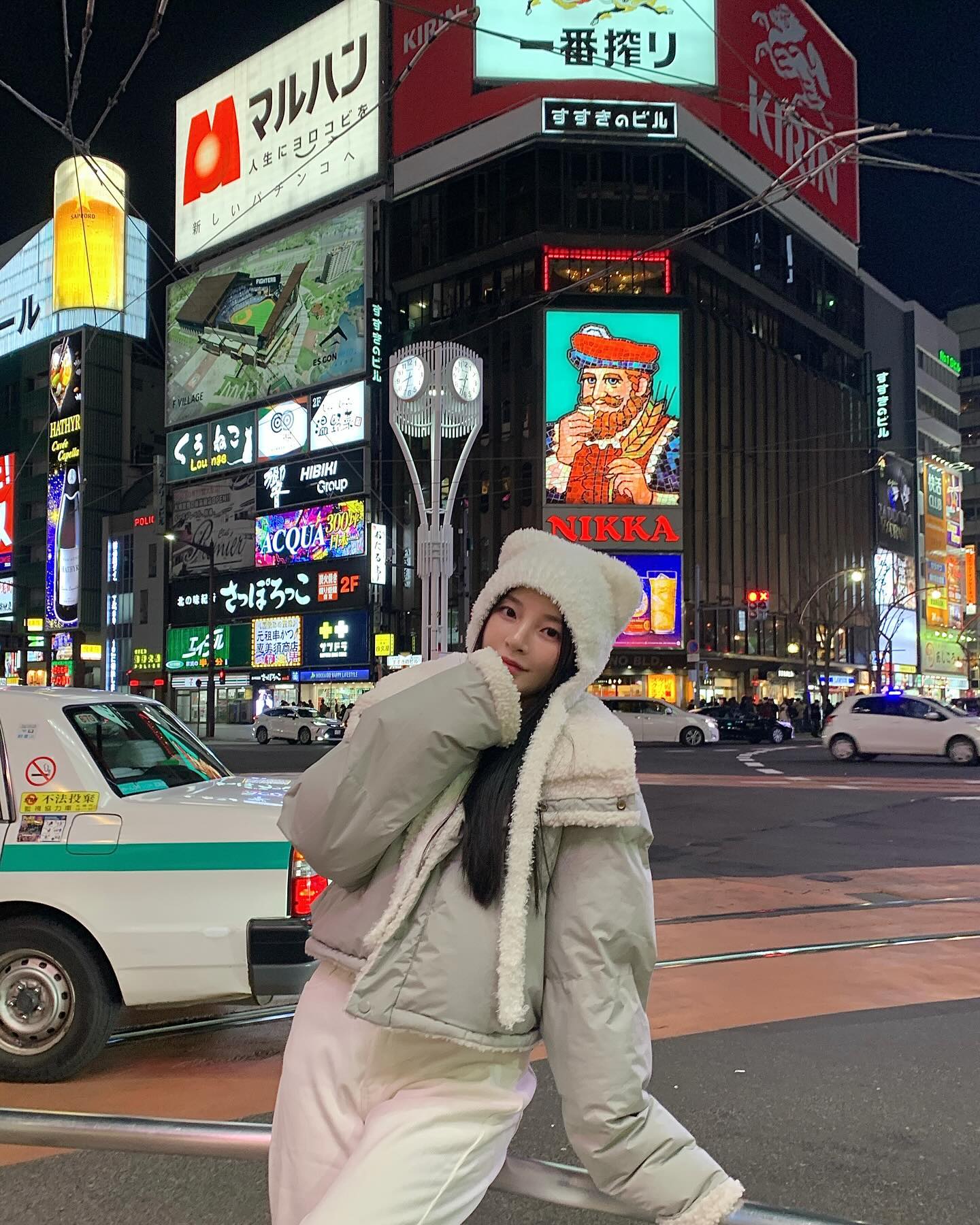 채은상과 니카상•••🧸

#삿포로여행 #니카상
