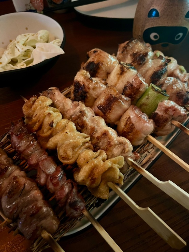 [뚝섬역] 밤토리 성수점 이자카야 야키토리 쿠시카츠 맛집