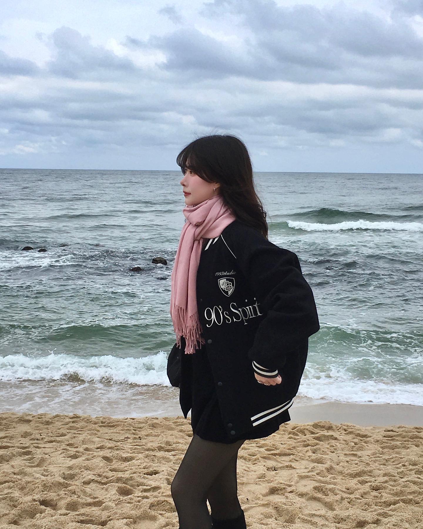 올해 첫 바다 ♡꙼̈