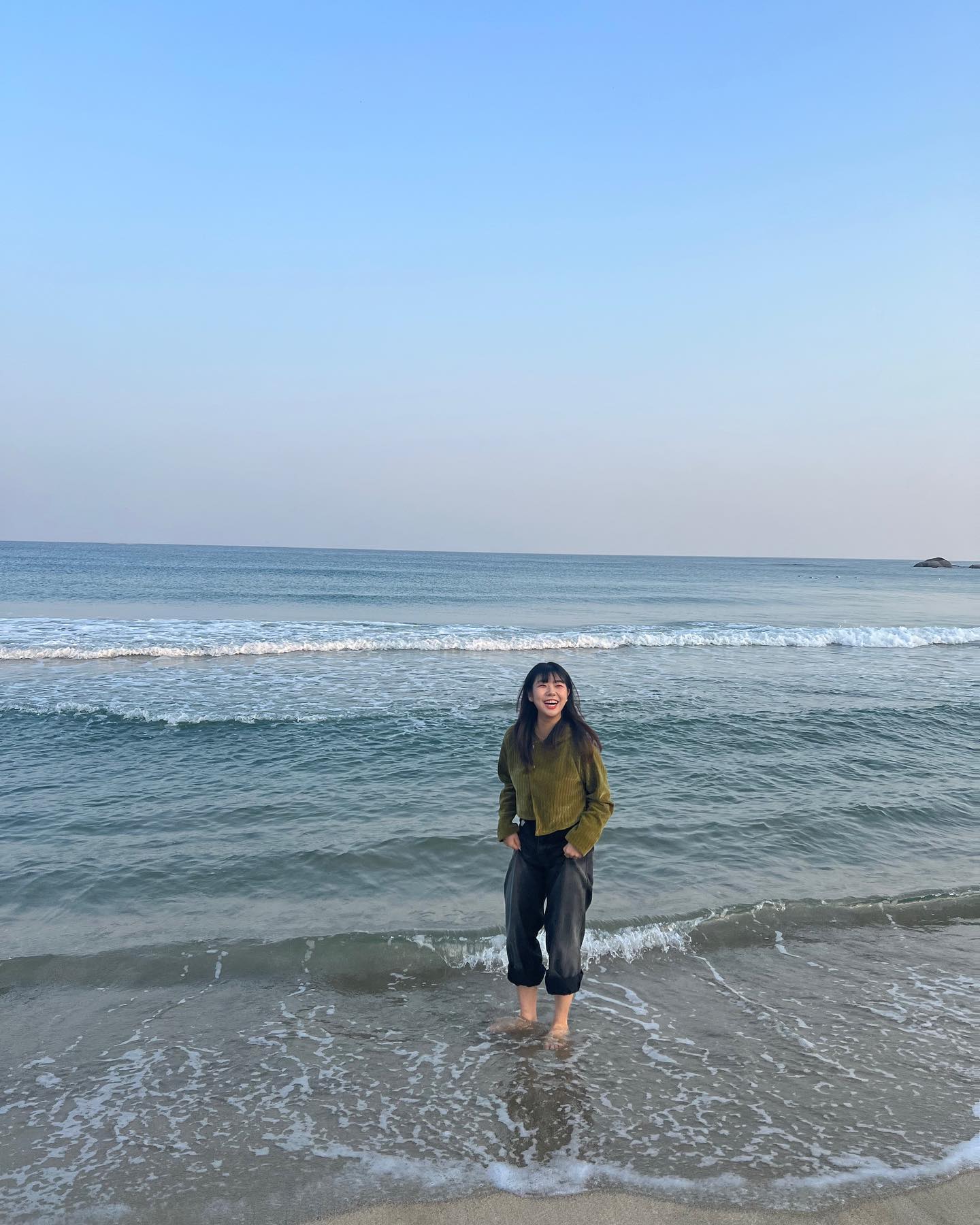 겨울 바다.