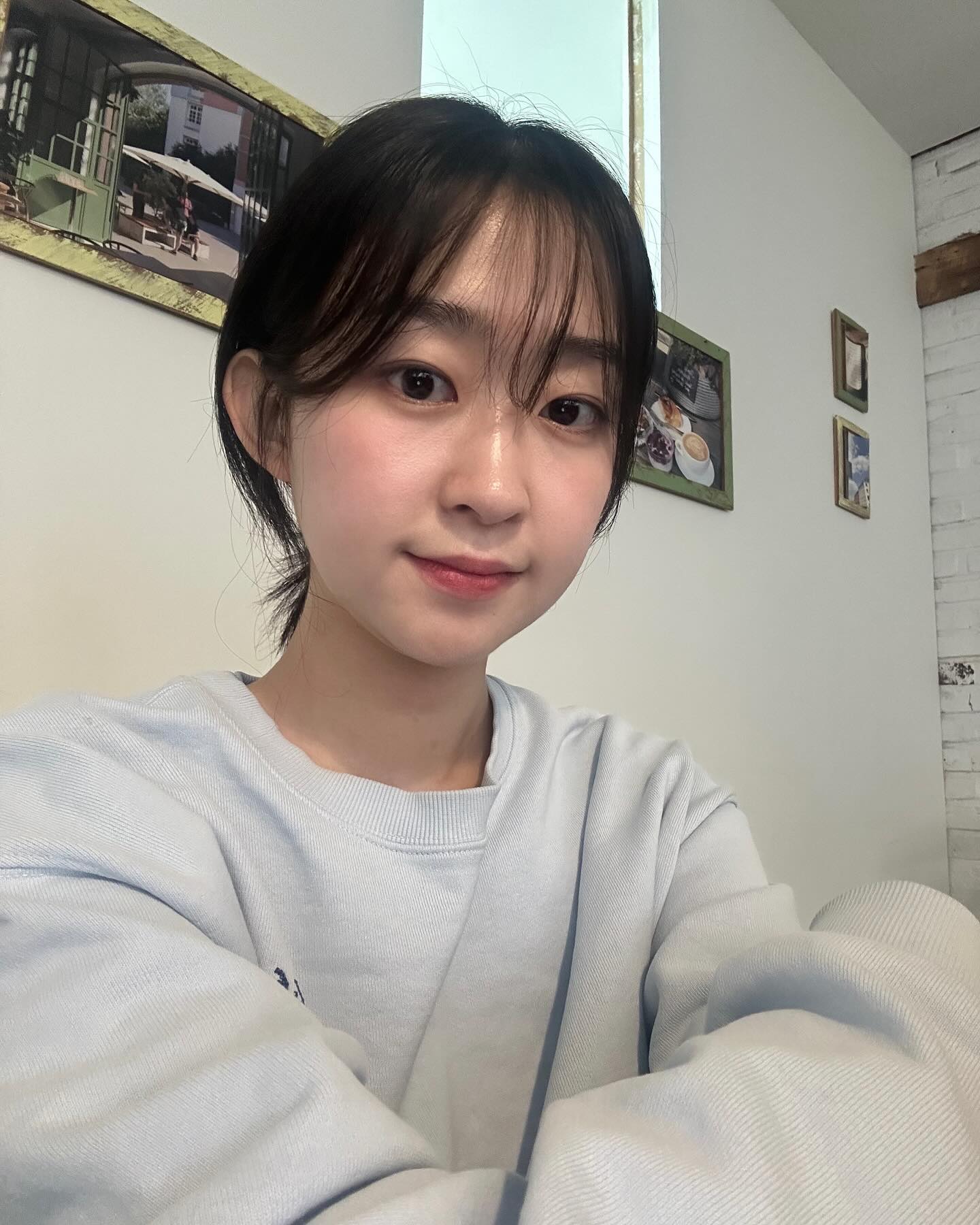 잎머리 자른지 6일차 적응기간 ••