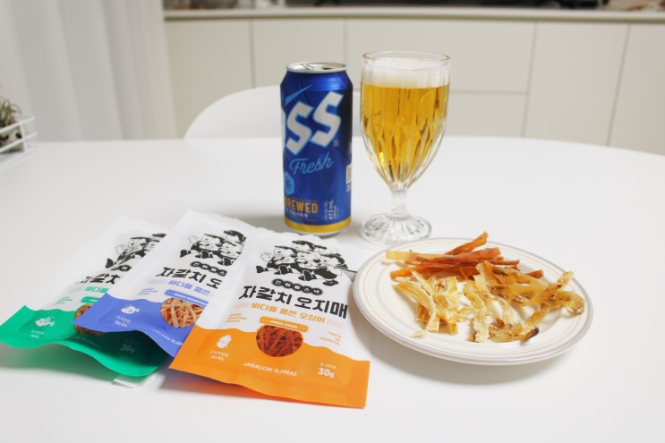 맥주안주로 좋은 주전부리 자갈치오지매